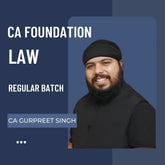CA Foundation Law | Regular Batch By CA Gurpreet Singh | For Jan 26 & May 26 Exams